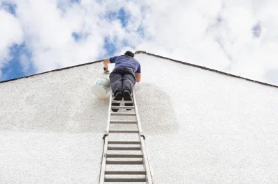 Peinture extérieure à Dyo — façades et ravalement